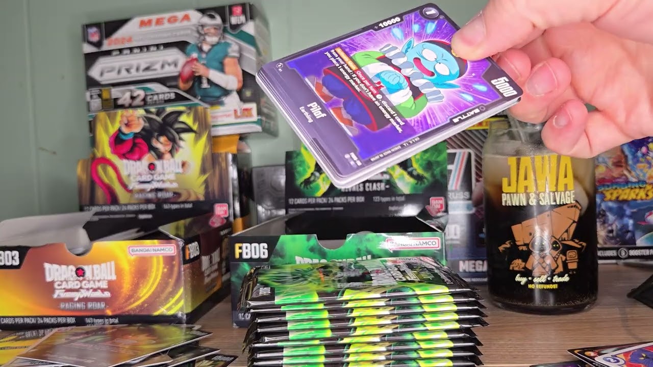 We pulled dragon ball gold!! 🔥🔥 Rivals clash booster box opening