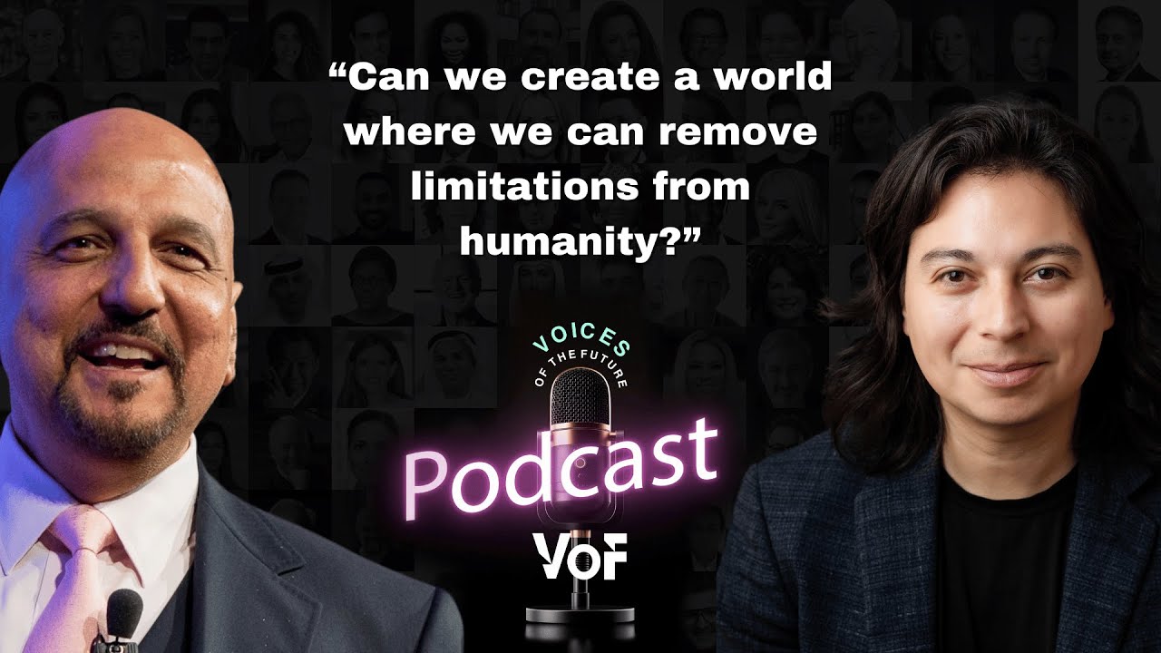 Brain, AI, and the Future: Ramses Alcaide’s Vision for a World Without Limits | Voices of the Future