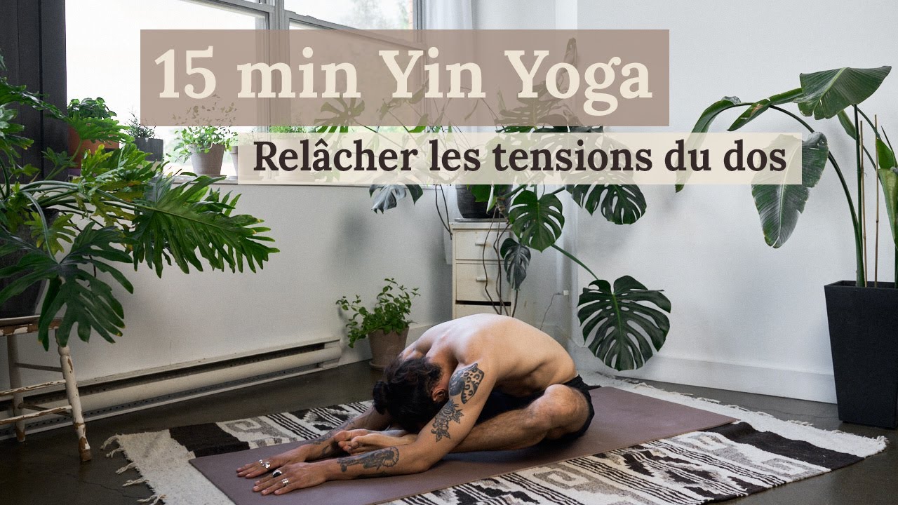 15 min Yin Yoga | Relâcher les tensions du dos