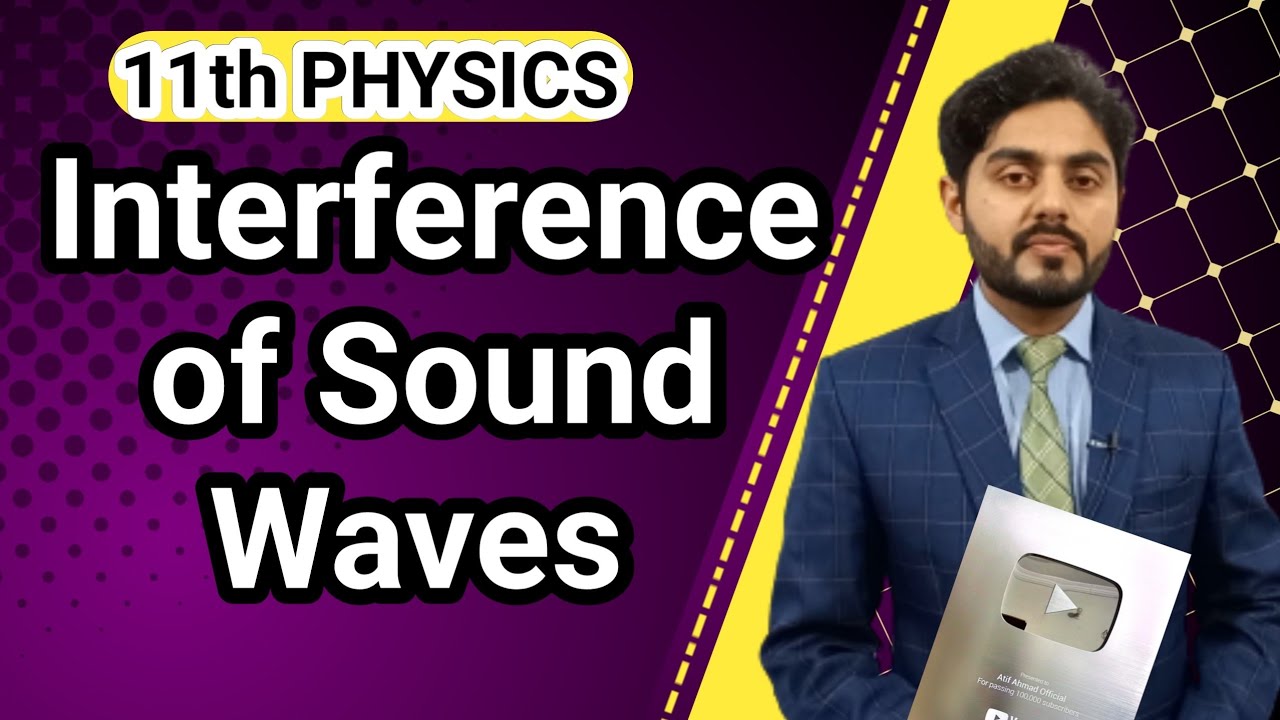 Interference of sound waves class 11 nbf | 11th class physics ch 8 | kpk board, federal board