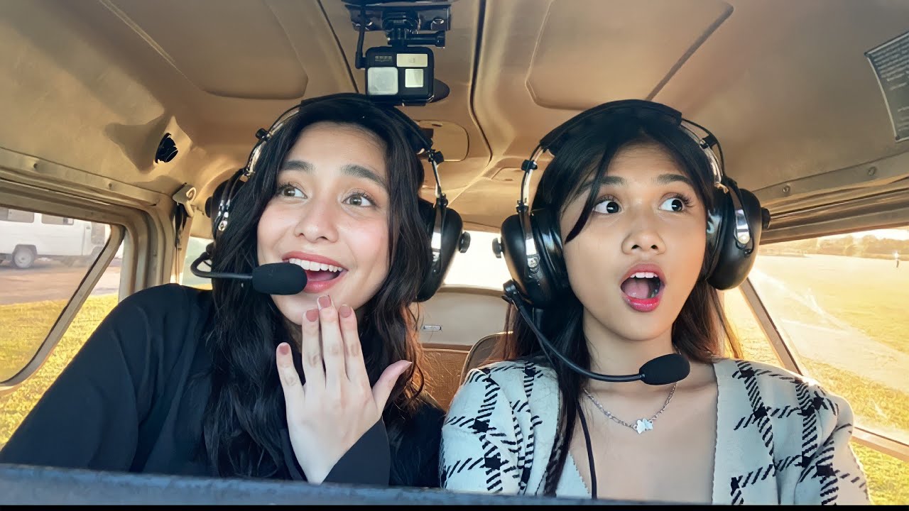 FLYING A PLANE FOR THE FIRST TIME!! (dream come true)