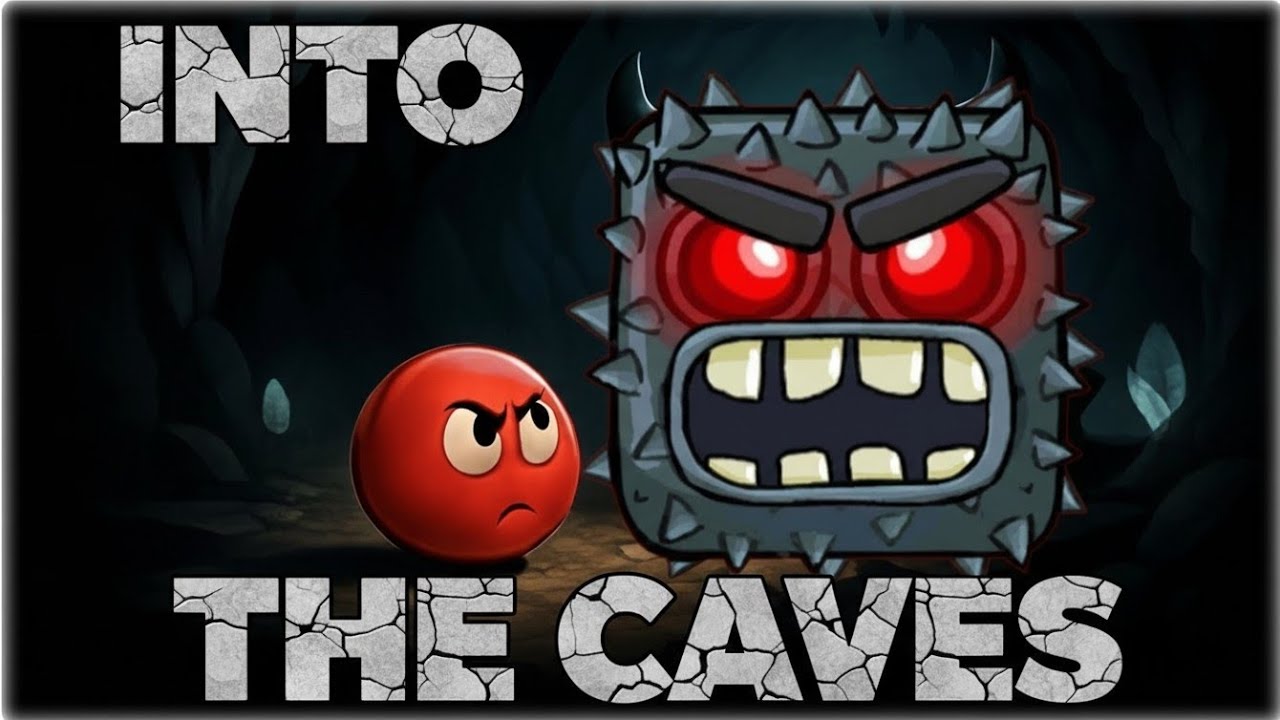 Red Ball 4 - Gameplay Walkthrough Part 5 - Levels 61 - 75 (iOS, Android) | Into The Caves