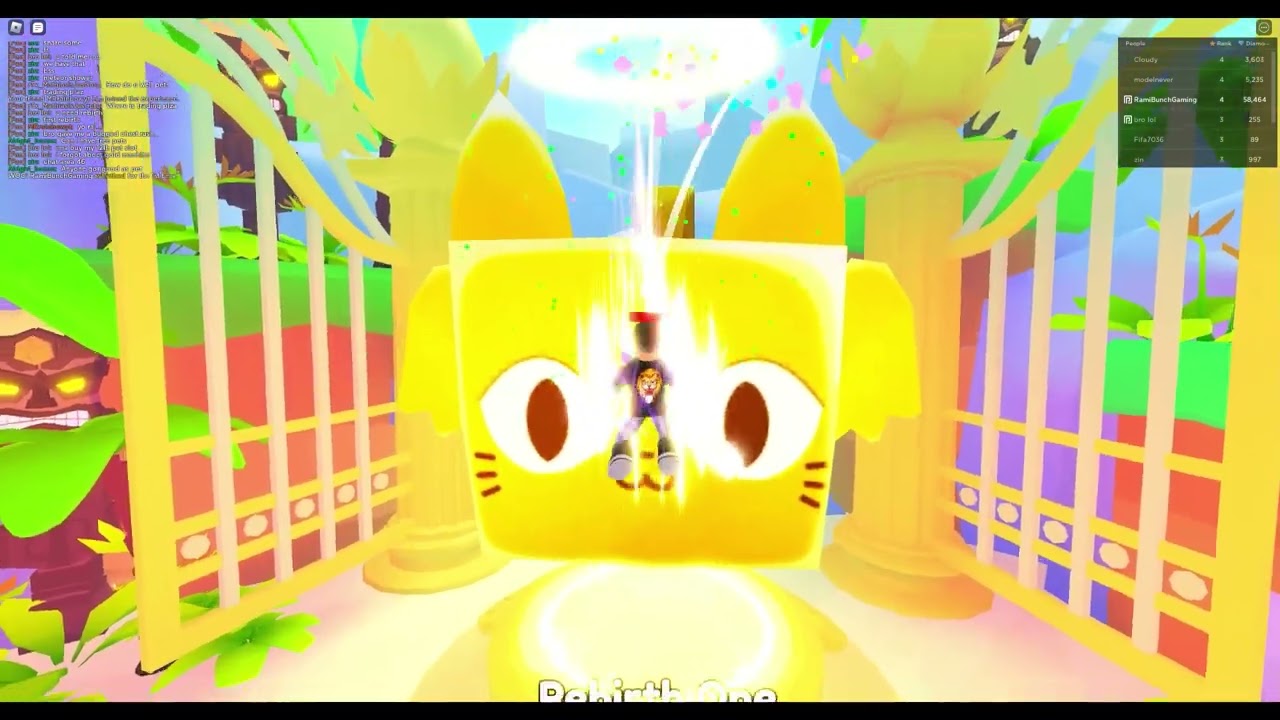 Pet Simulator 99 Rebirth! #roblox #subscribe #gaming #ramibunchgaming