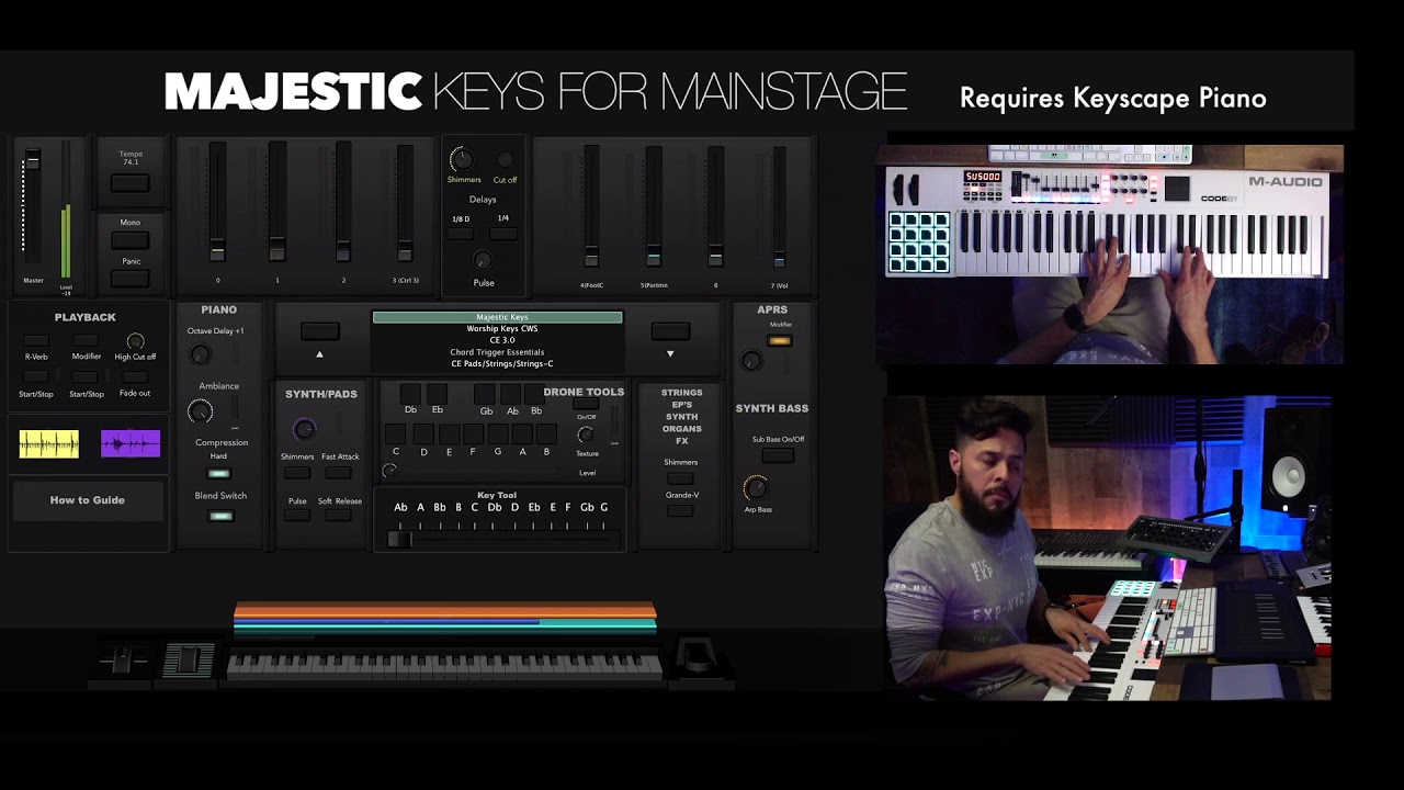 MAJESTIC KEYS for Mainstage (Available Now!)