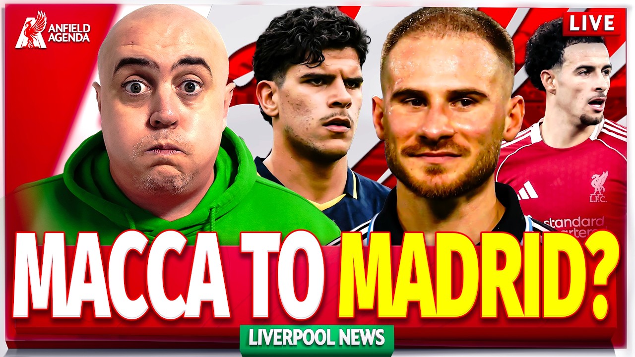 MADRID PUSHING TO SIGN MACCA?! + FERNANDES PRICE REVEALED! Liverpool FC Latest Transfer News