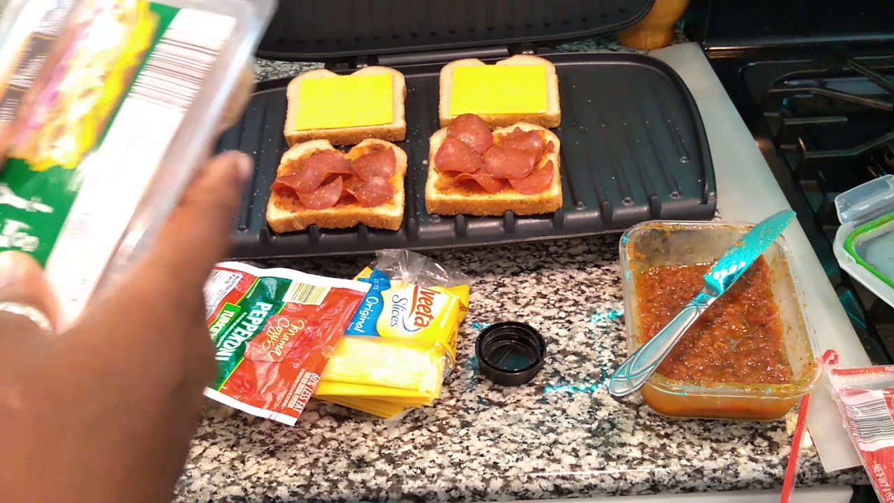 Lazy Sunday Grilled Sandwiches On The George Forman(Quick and easy)