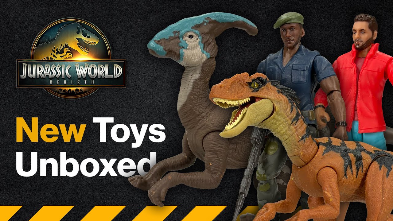 НОВЫЕ ИГРУШКИ REBIRTH! Распаковка и обзор наборов Jurassic World Rebirth Story Packs 4K / Collect...