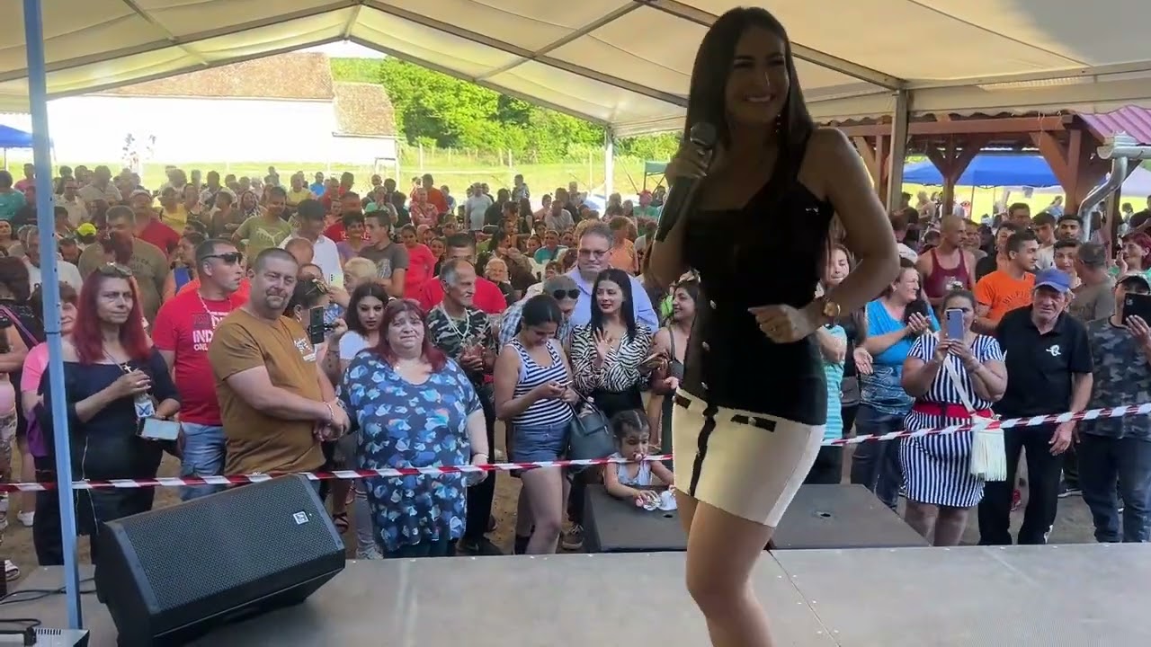 Mohácsi Brigi - Büszkén járok ( egy kis videó részlet ) - Ág település - 2024
