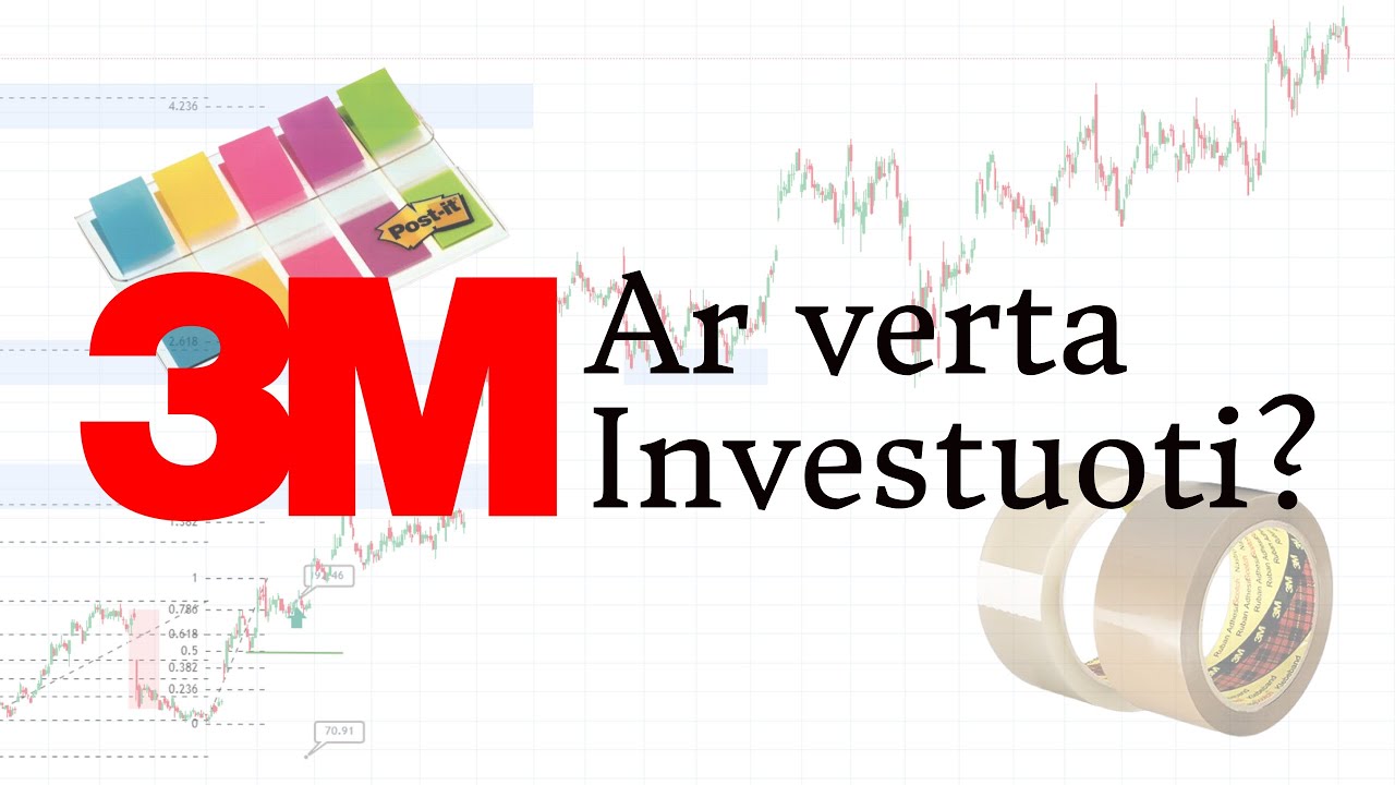 Investavimas į akcijas JAV rinkoje - 3M (ticker: MMM) analizė 2026 &ndash; Ar verta investuoti?