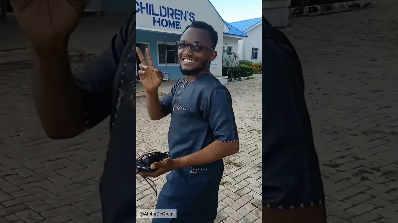 My Shortest Vlog to children's home (orphanage) #youtubeshorts #nigeria