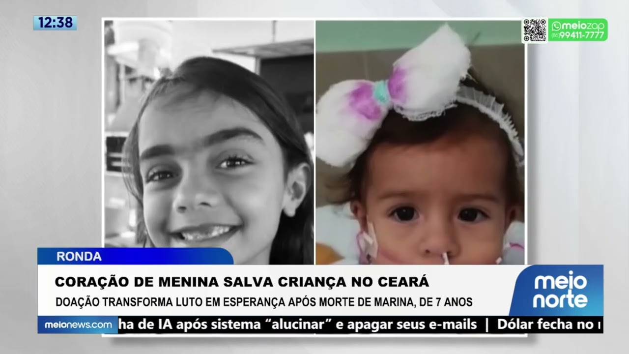 Coração de menina salva criança no Ceará; veja! | Ronda