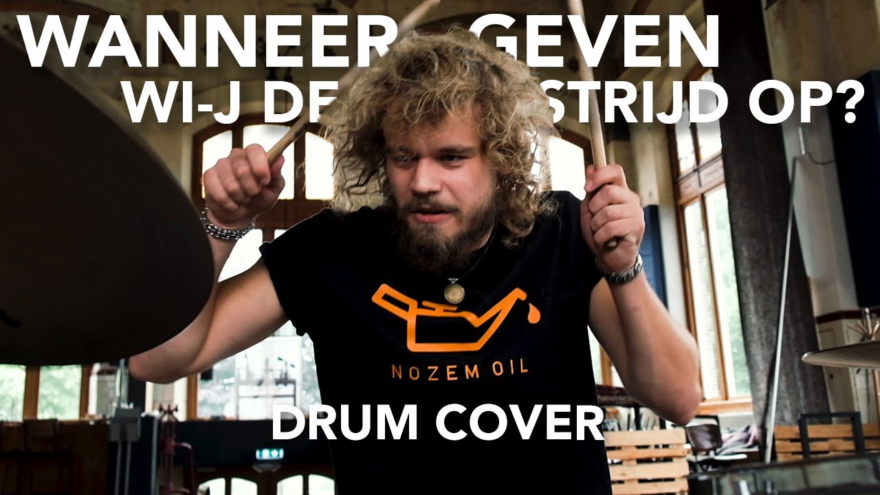 Jovink & the Voederbietels - Wanneer Geven Wi-j De Strijd Op?  -  Stef Hoekjen Drum Cover
