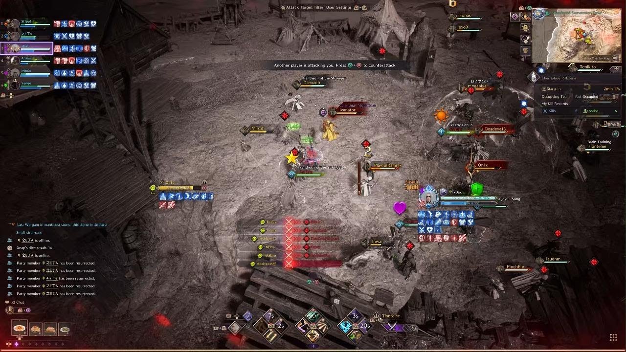 Throne And Liberty Wargame - Radiance vs Logia Legacy - Shadowdancer PvP