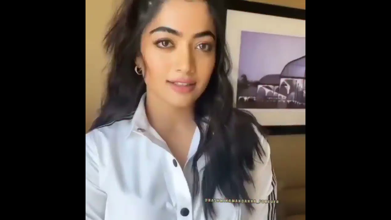 Rashmika Mandhana Cute Expressions😍 | #Rashmikamandhana #rashmikafans #shorts
