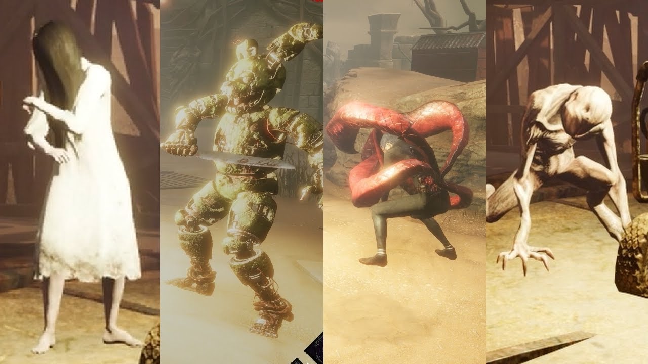 Dead By Daylight - All Killer Blast Mine Stun Animations (DBD)