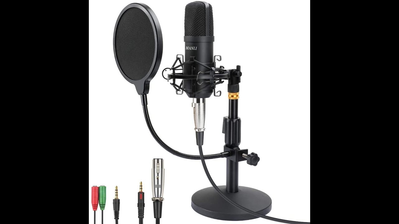 Manli Professional Studio Condenser Microphone Sound Test and Unboxing GoPro Hero 9 Sound Test
