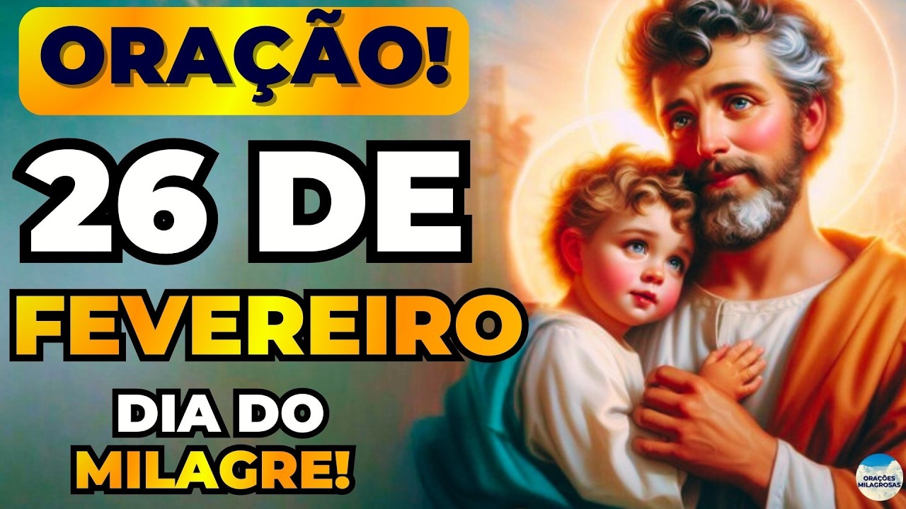 🙌ORAÇÃO DE SÃO JOSÉ🙏HOJE VAI SE REALIZAR UM MILAGRE IMPOSSÍVEL!