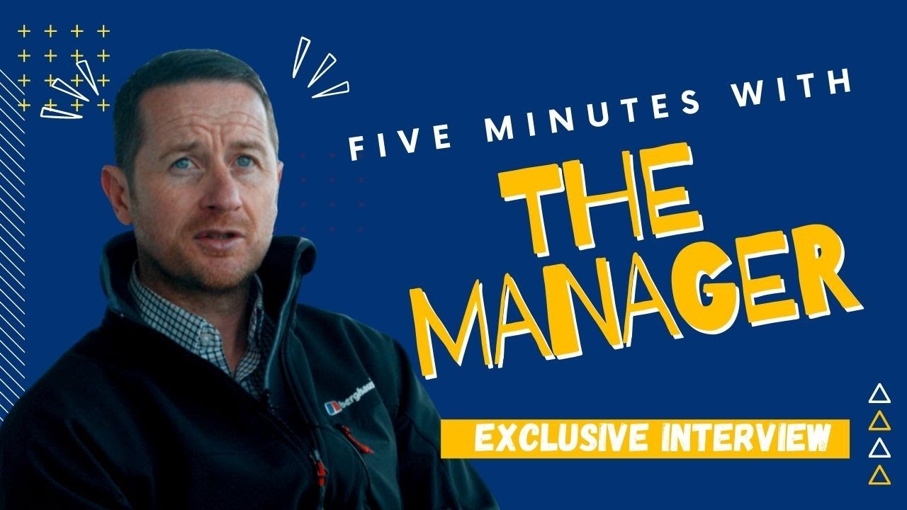 FIVE MINUTES WITH THE MANAGER