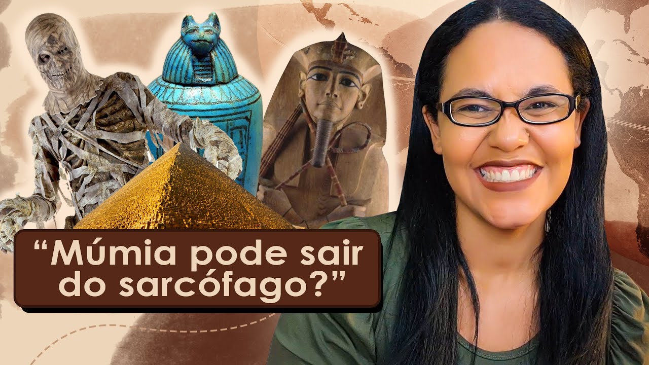 O que TEM DENTRO de uma PIRÂMIDE? (Respondi perguntas sobre arqueologia e Egito Antigo!)