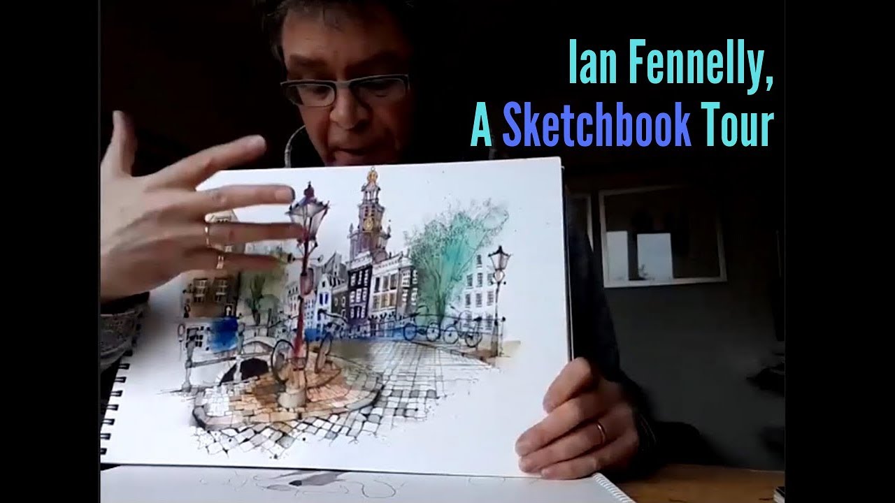 Live Streaming interview with Ian Fennelly--a Sketchbook Tour