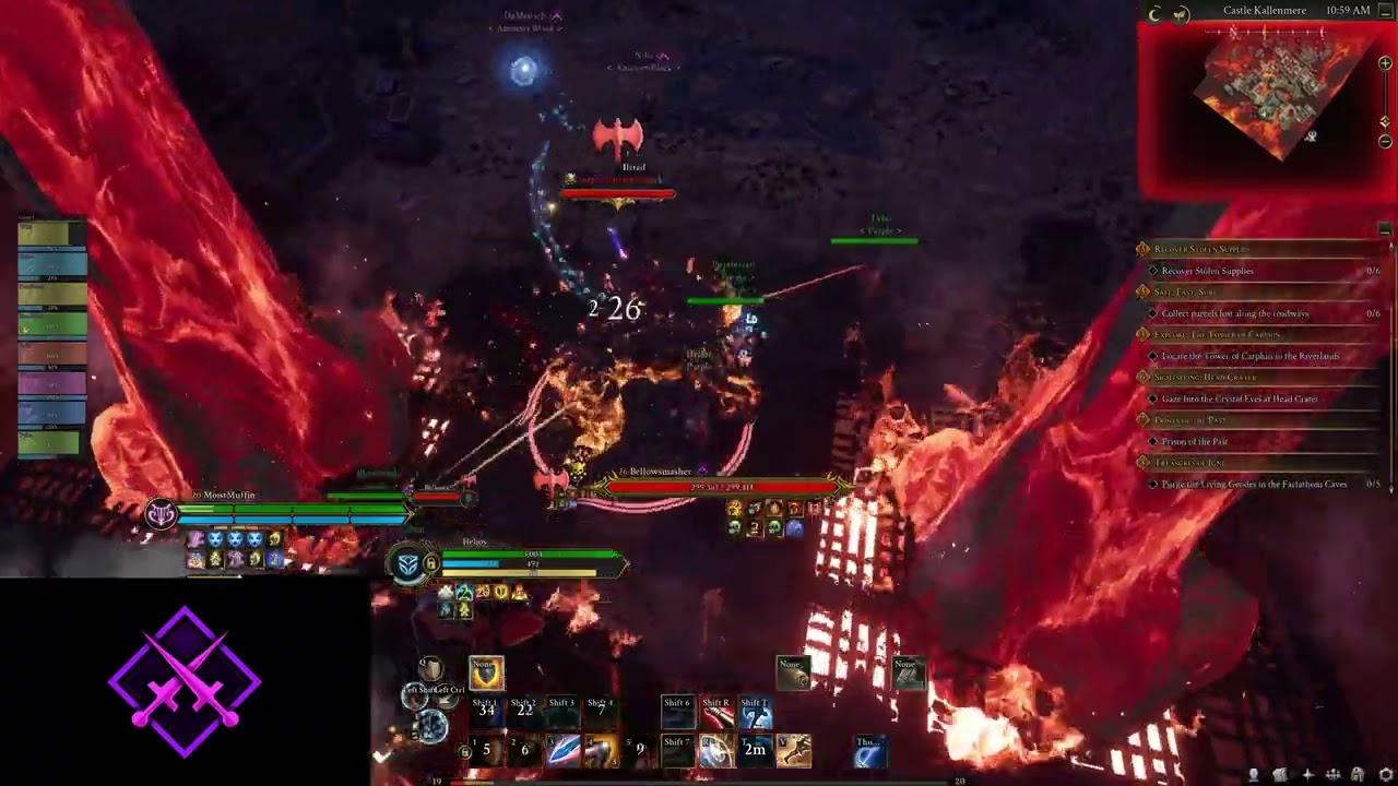 First Day of Shol - Purple Ashes of Creation PVP
