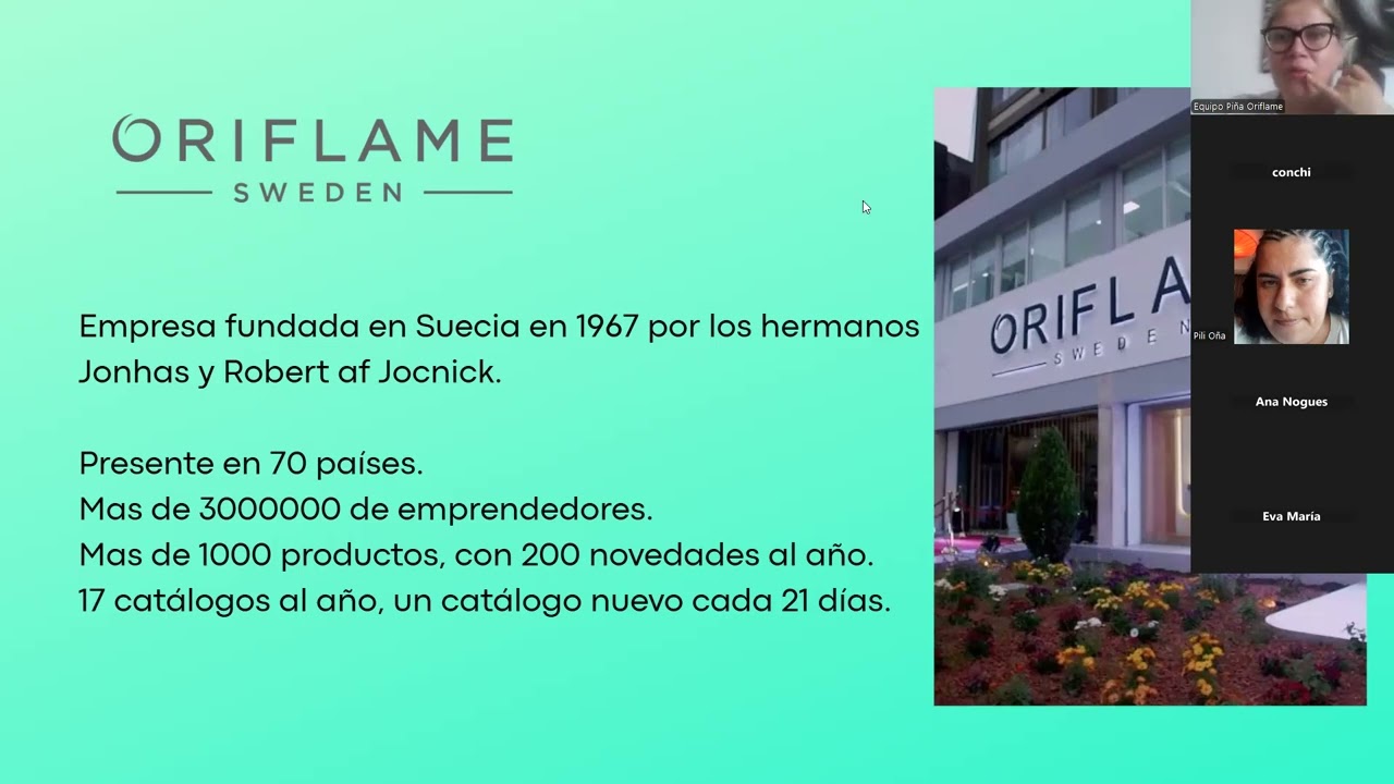 Presentación Oriflame