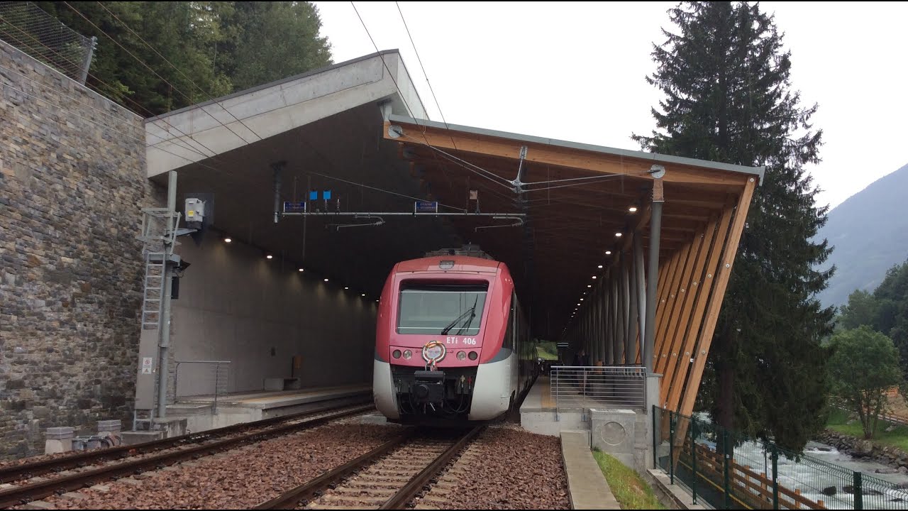 Inaugurazione della stazione di Mezzana: treni straordinari, ordinari ed un invio storico-P.1/2