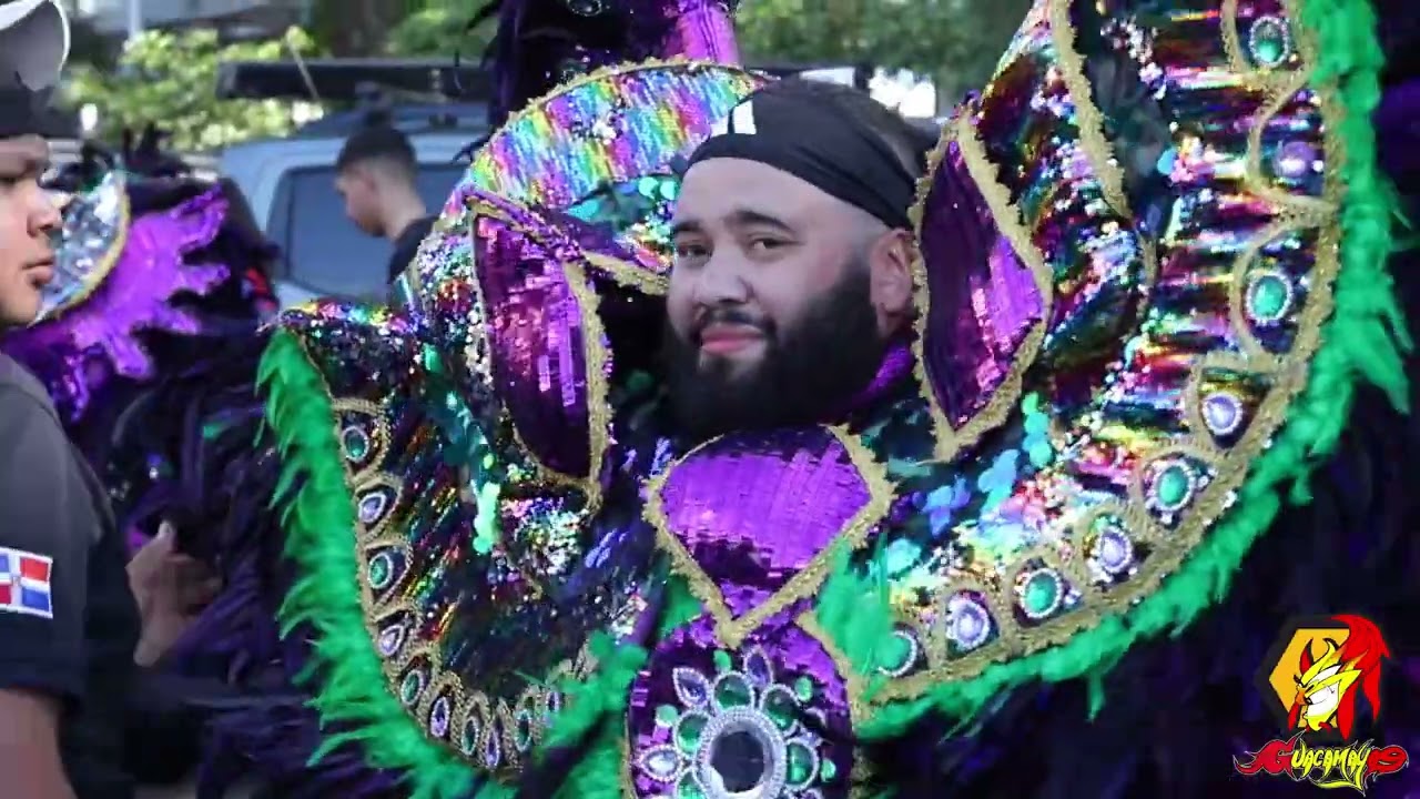 Segunda salida de LOS MUNDIALMENTE FAMOSOS GUACAMAYOS Carnaval Bonao 2024
