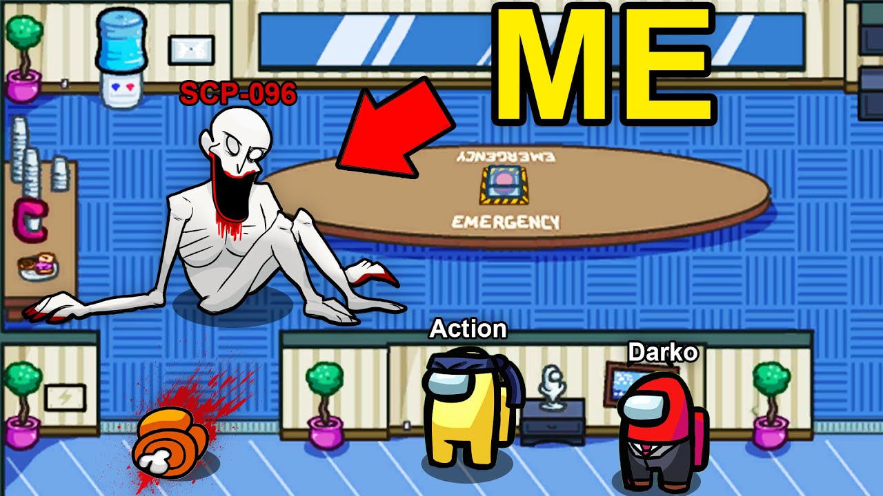 How to play SCP-096 SHY GUY in AMONG US!