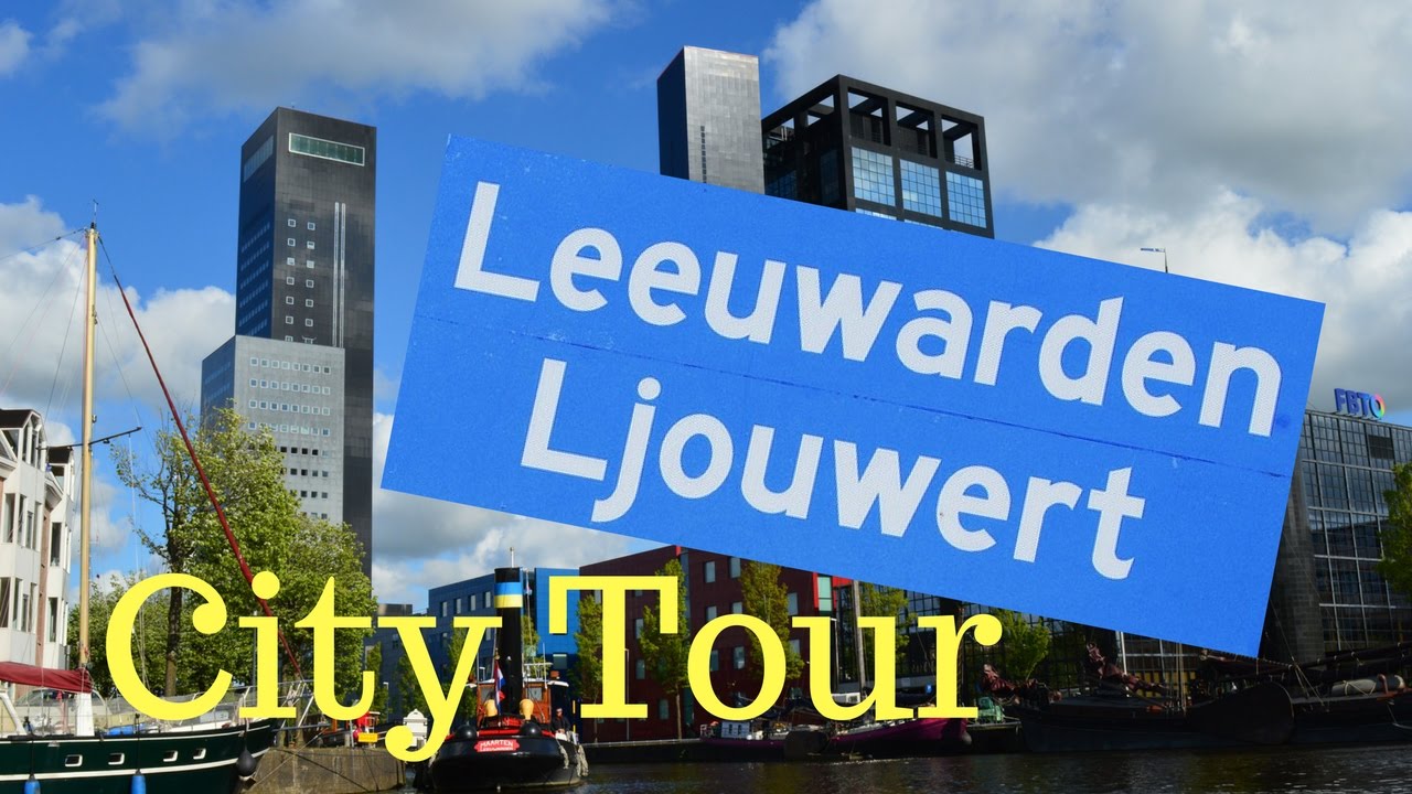 Leeuwarden, Friesland, The Netherlands (City Center Tour) GoPro