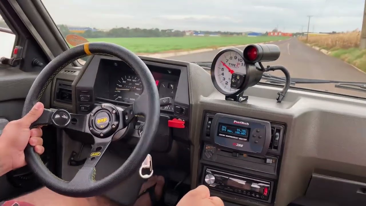 Saveiro turbo fueltech ft300 turbina hx35 com 0,8 de press&atilde;o