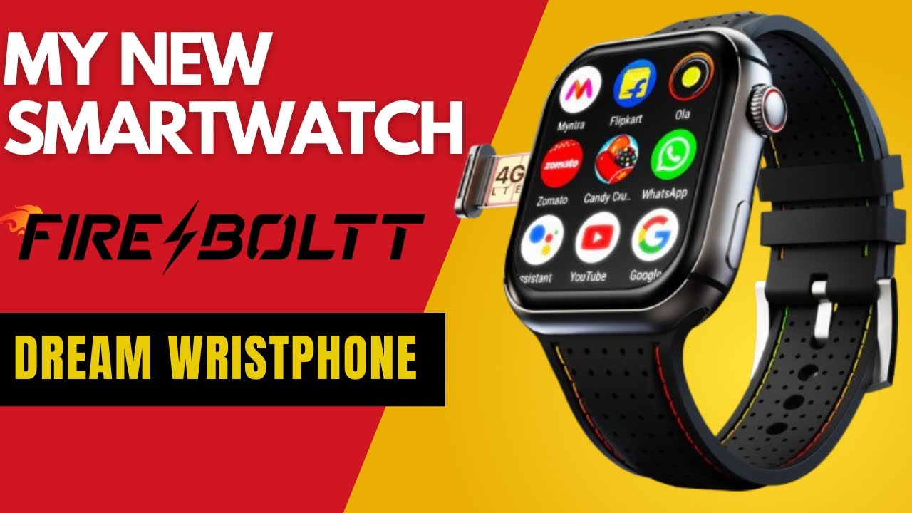 Fire-Boltt Dream Wristphone: The Smartwatch of My Dreams!