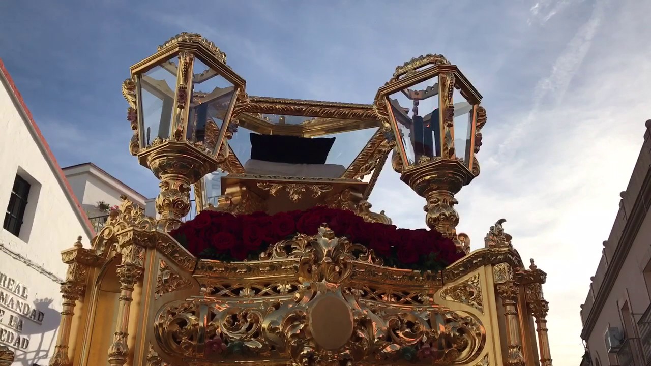 Hermandad de la Soledad. Huévar del Aljarafe. Sábado Santo 2017
