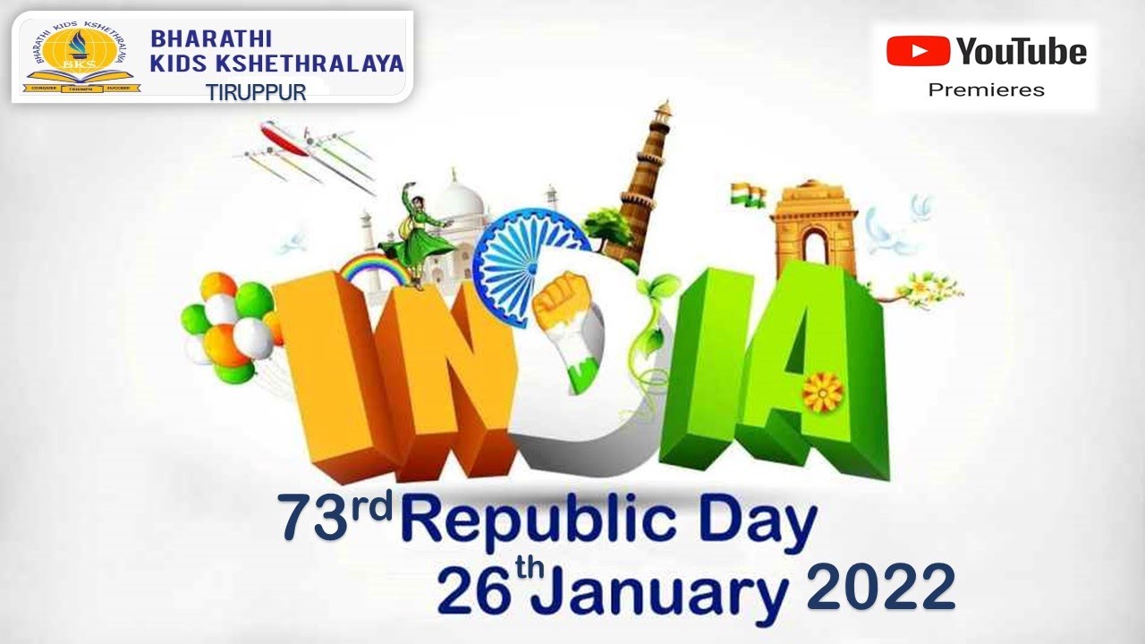 Bharathi Kids Kshethralaya Republic Day Celebration January 2022
