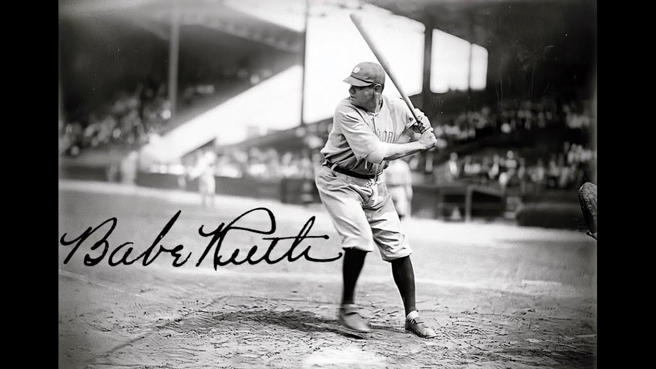 Babe Ruth | Batting & Swinging Highlights + The Called Shot