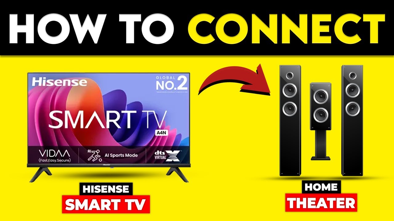 How To Connect Hisense Smart TV To Home Theater (How To Set Up Hisense Smart TV To Home Theater)