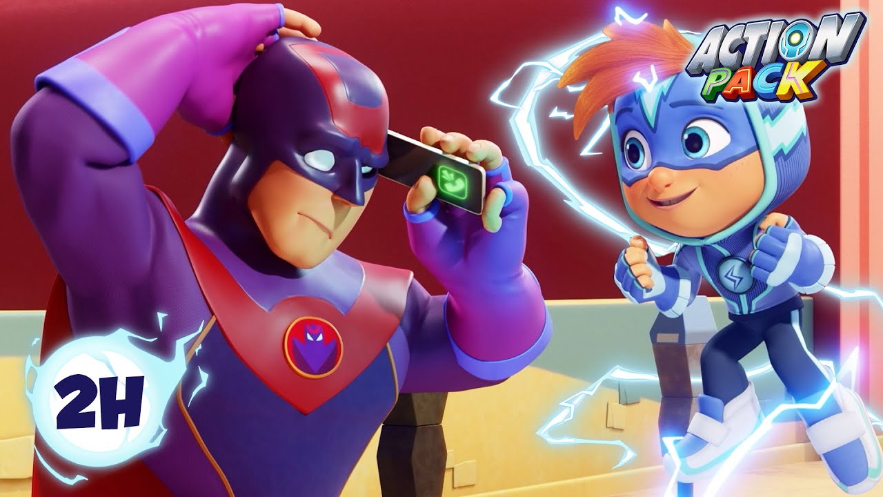 Crimson Cape Teamwork Troubles |  2H Compilation | Action Pack | Adventure Cartoon for Kids