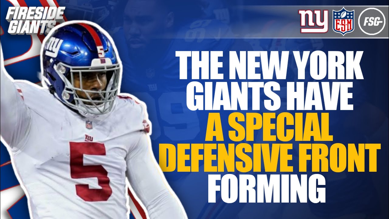The New York Giants have a special defensive front forming
