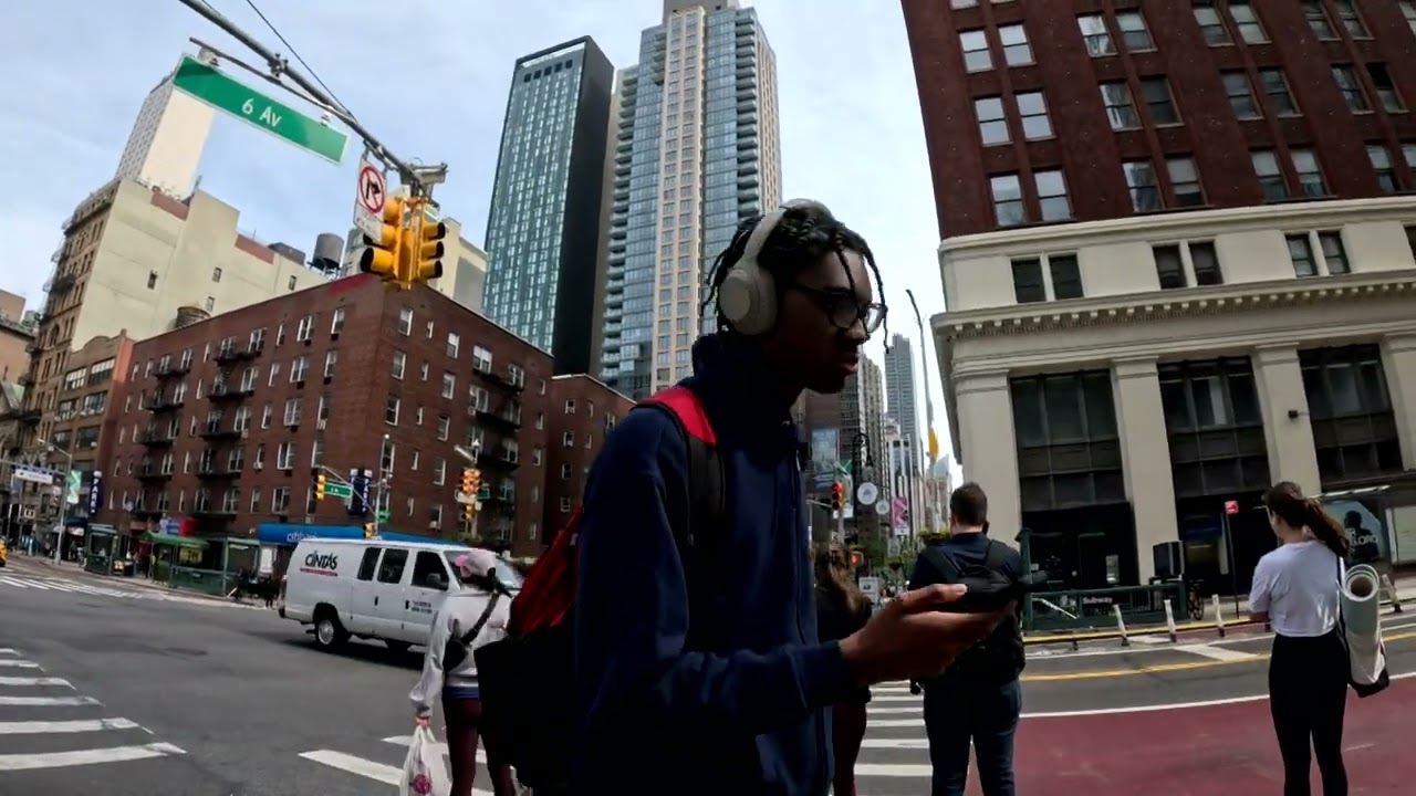 My first walk around New York | Sounds of the City | New York City | April 25, 2025