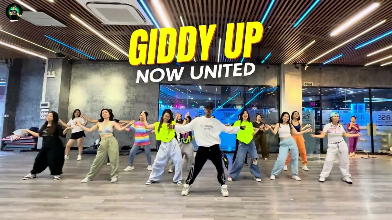 GIDDY UP | NOW UNITED | Zumba Dance Fitness Choreography Dancefit By Zinpawan #zumbaworkout ba