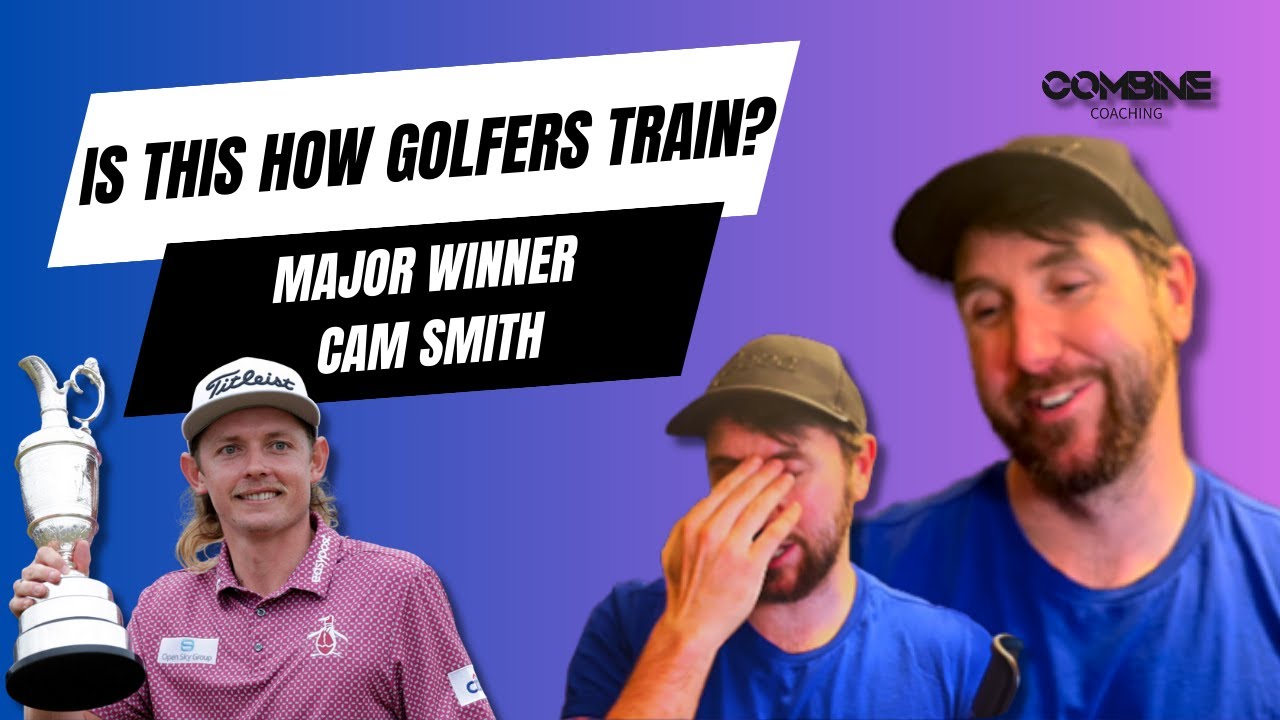 Coach Reacts & Explains Major Winner Golfer CAM SMITH in the Gym
