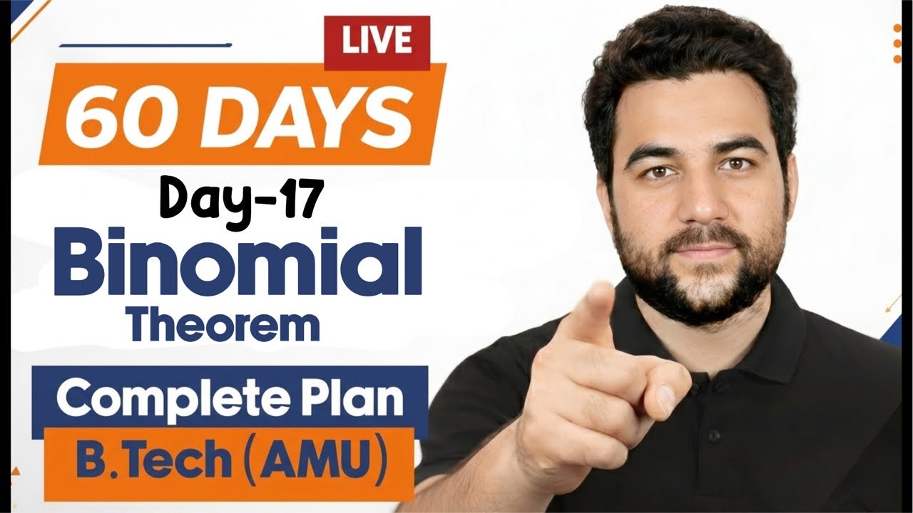 Binomial Theorem 🔥| Mission AMU B.Tech 2026 | 60 Days Challenge | Rizwan Qadri Maths