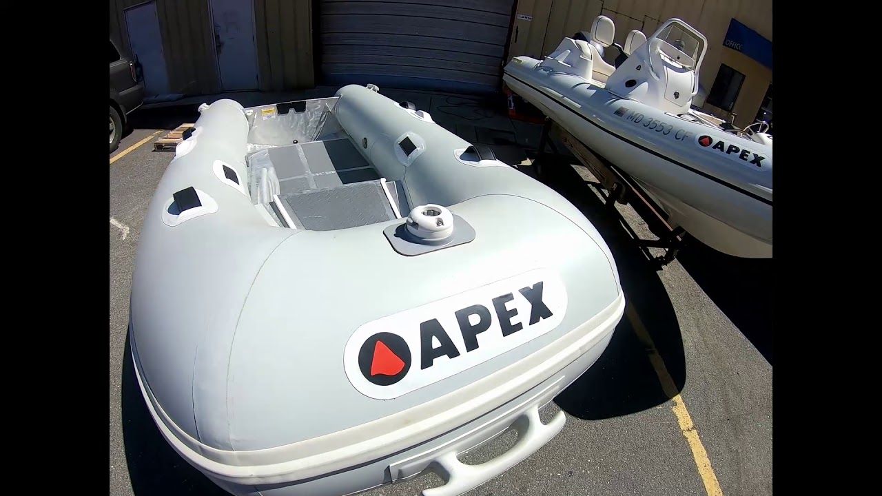 Apex A-11 Aluminum Locker RIB Inflatable Boat