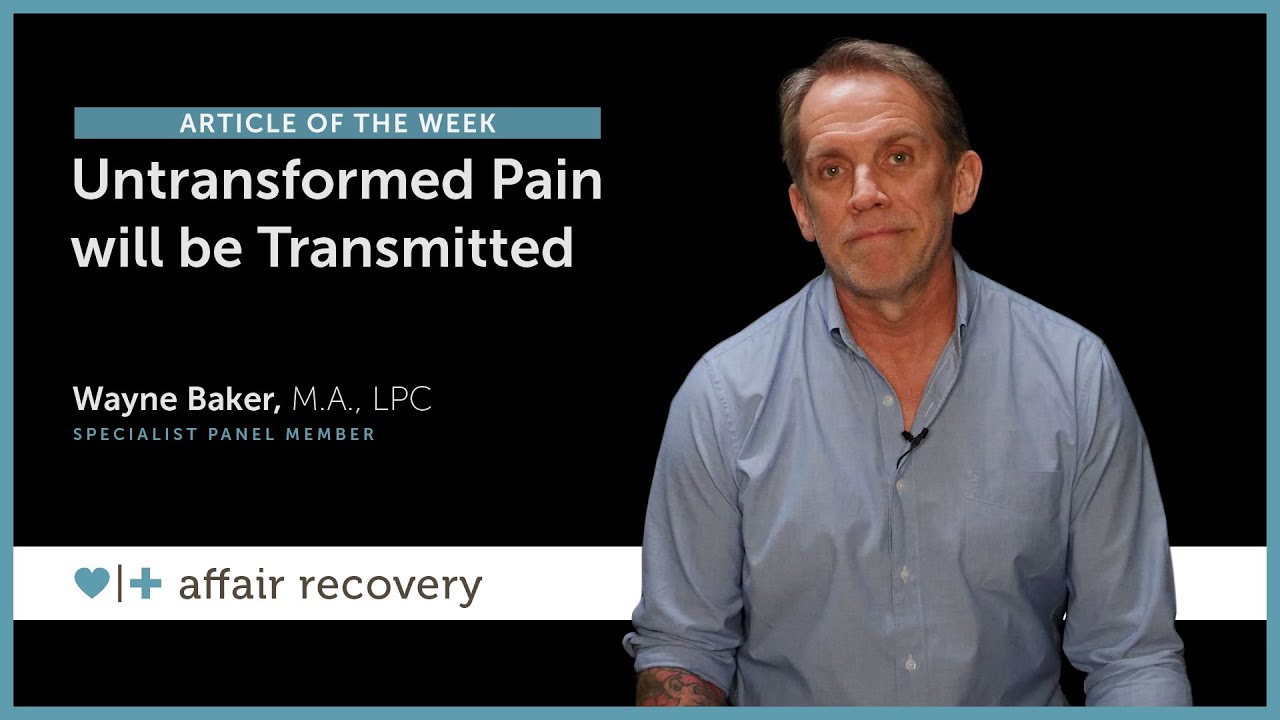 Untransformed Pain will be Transmitted