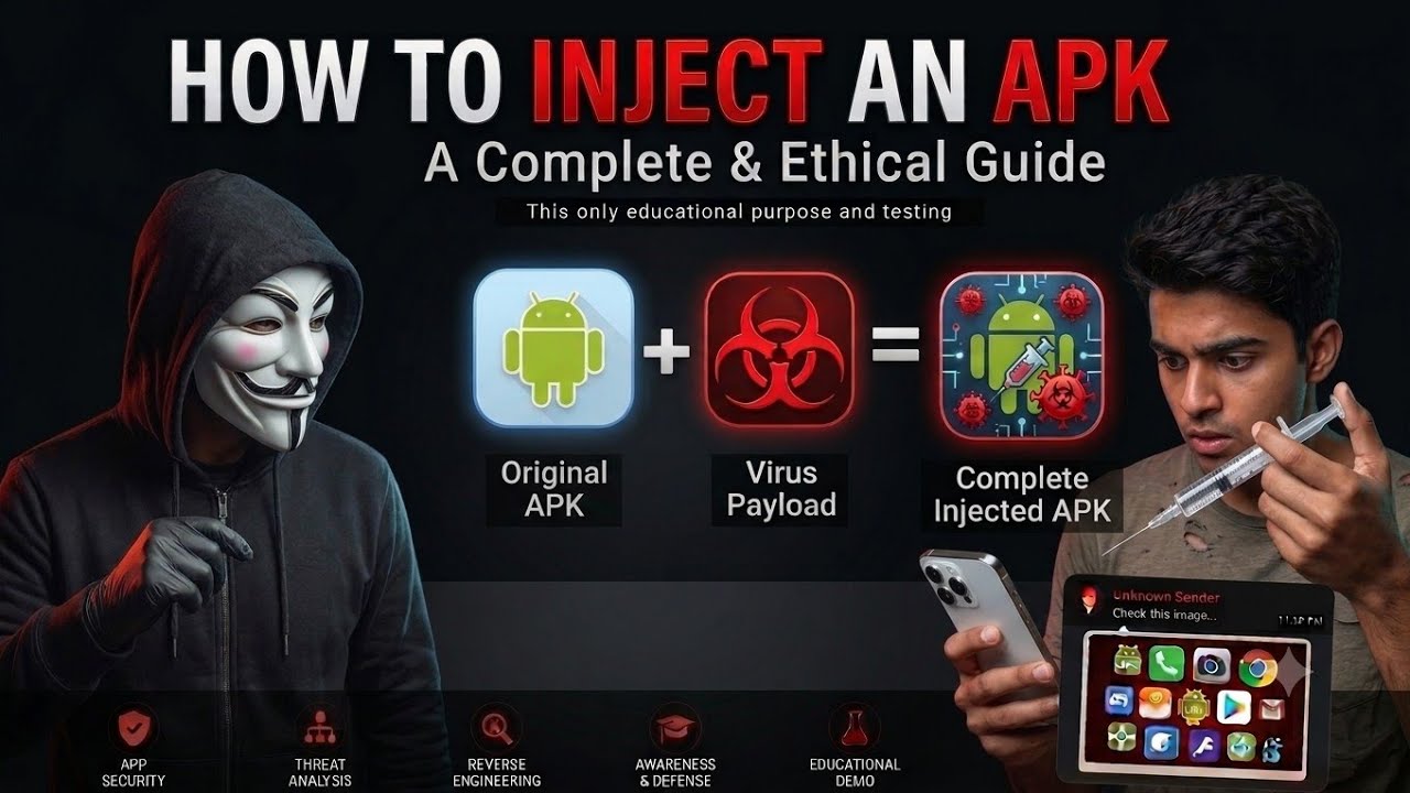 How APK Injection Works &ndash; Ethical Android Security Tutorial
