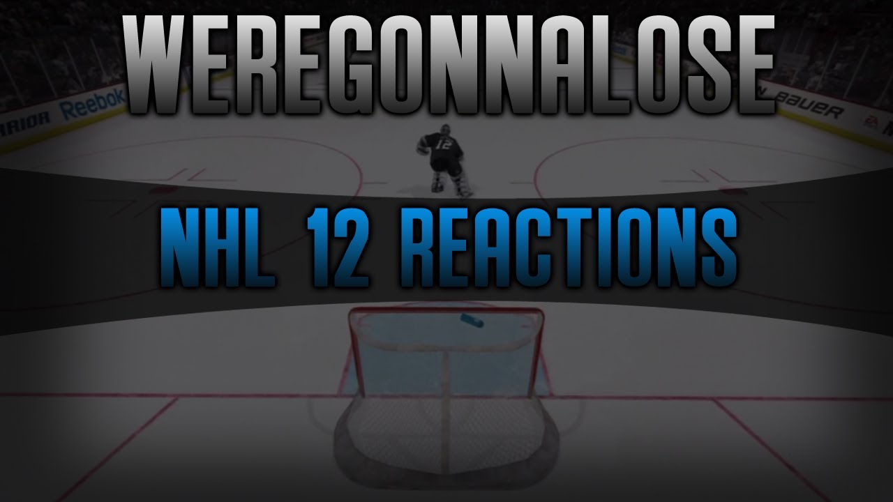 NHL 12 Funny Rage Reactions - Power Play