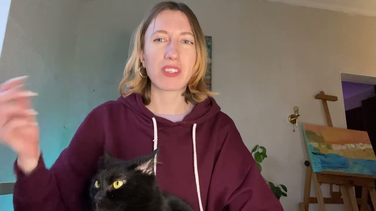 Artist living in Ukraine in 2024