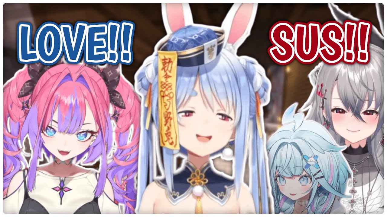 The Duality of Flow Glow Girls Meeting Pekora who Acts So Kind to Them . . . 【hololive Clips】