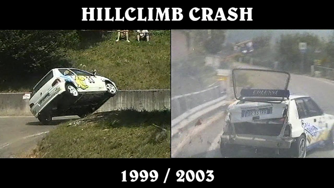 CRASH HILLCLIMB / BERGRENNEN / SALITA ANNI 1999/2003