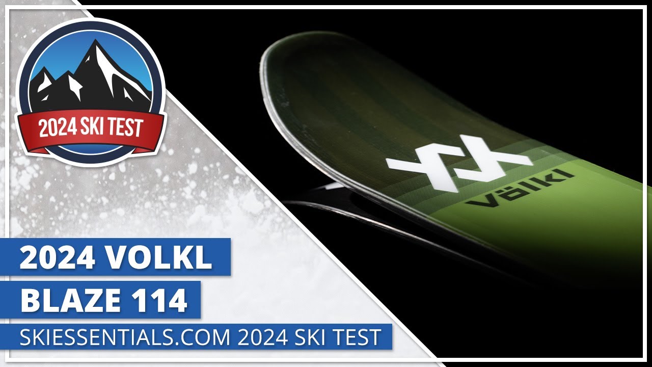 Volkl Blaze 114 2024 года — SkiEssentials.com Ski Test